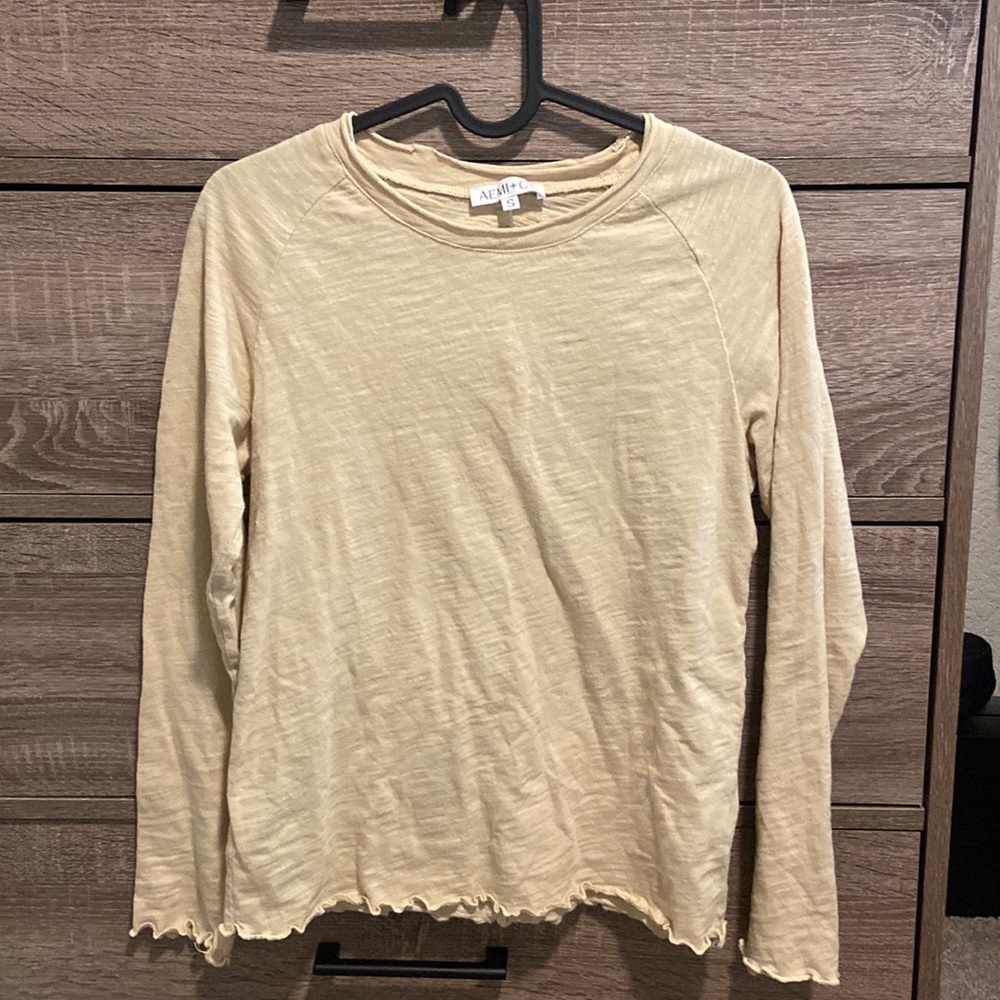 Yellow long sleeve